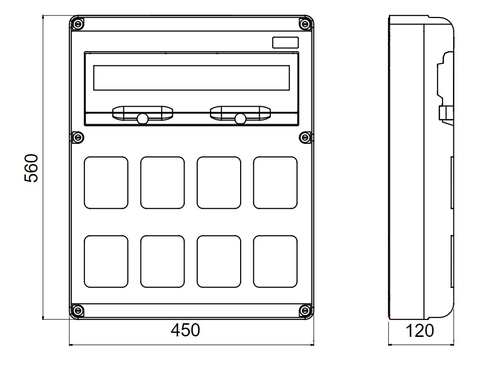 item-images-PRIKLJUČNA PLOČA Q-DIN 20M 8 OTVORA 16/32A IP65 GW68013N-