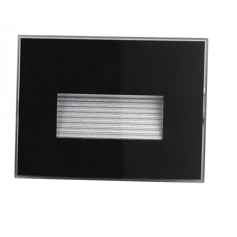 item-image-SVJETILJKA LED ZIDNA UGRADNA   5W 3CCT 240lm IP66  PRAVOKUTNA CRNO STAKLO WALL-A105-3CCT-DG 07800388