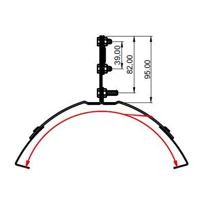 item-images-NOSAČ KROVNI SLJEMENJAK GKNS 01 AiSi univerzalni 058101-