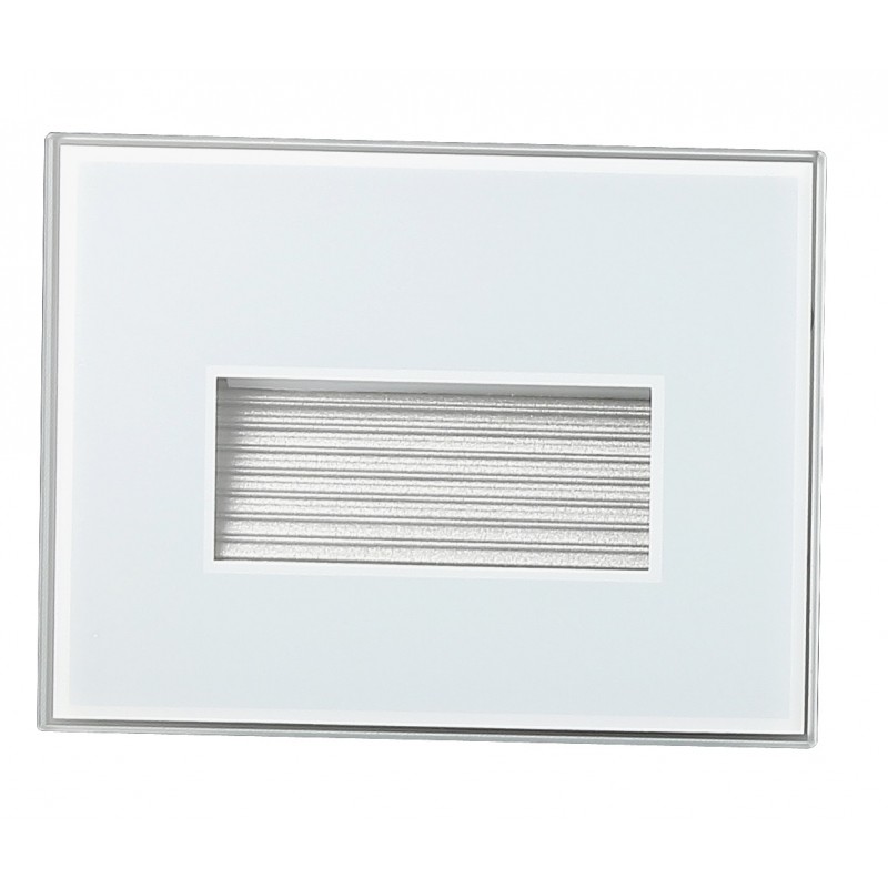 item-image-SVJETILJKA LED ZIDNA UGRADNA   5W 3CCT 240lm IP66  PRAVOKUTNA BIJELO STAKLO WALL-A105-3CCT-WH