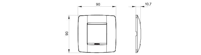 item-images-PLOČICA UKRASNA MLIJEČNA B. 2M CHORUS/ONE GW16122TB-