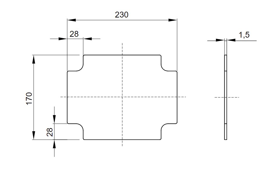 item-images-PLOČA MONTAŽNA POCINČANA 240x190 GW44616-