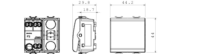 item-images-SKLOPKA 16AX 1P OBIČNA BIJELA 2M CHORUS GW10031-