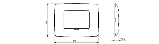 item-images-PLOČICA UKRASNA TONER CRNA 3M CHORUS/ONE GW16103TN-