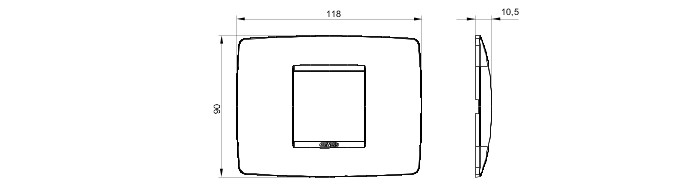 item-images-PLOČICA UKRASNA TONER CRNA 2M CHORUS/ONE GW16102TN-