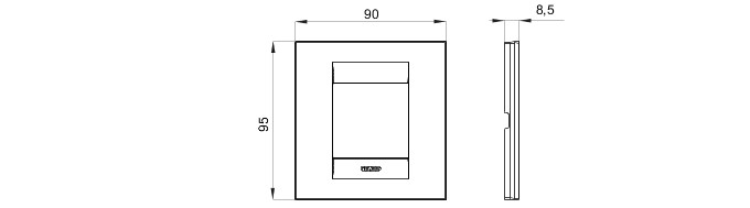 item-images-PLOČICA UKRASNA MLIJEČNA B. 2M CHORUS/GEO GW16422TB-