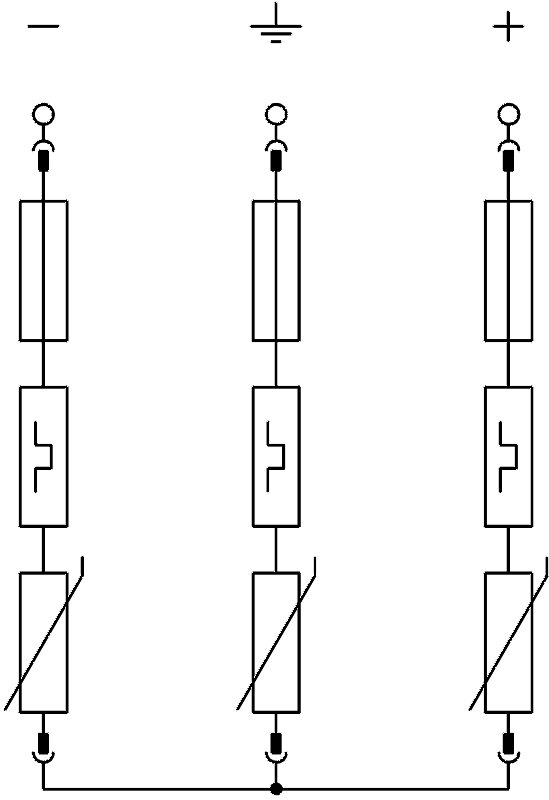 item-images-ODVODNIK PRENAPONA PV  V25 B+C 3-PH900  TIP 1+2/KLASA I+II/B+C  900V DC 2P+PE  5097447-
