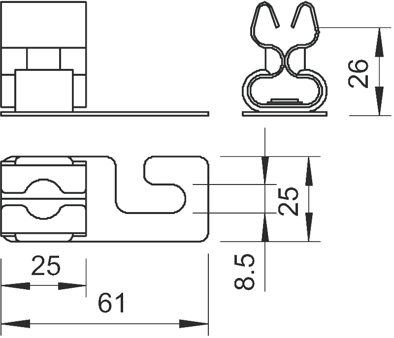 item-images-NOSAČ KROVNI 8mm 159/VA 5217075-