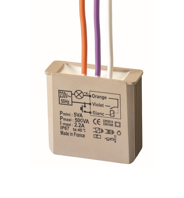 item-image-REGULATOR RASVJETE UGRADNI ZA TIPKALO UNIVERZALNI 500W YOKIS MTV500E