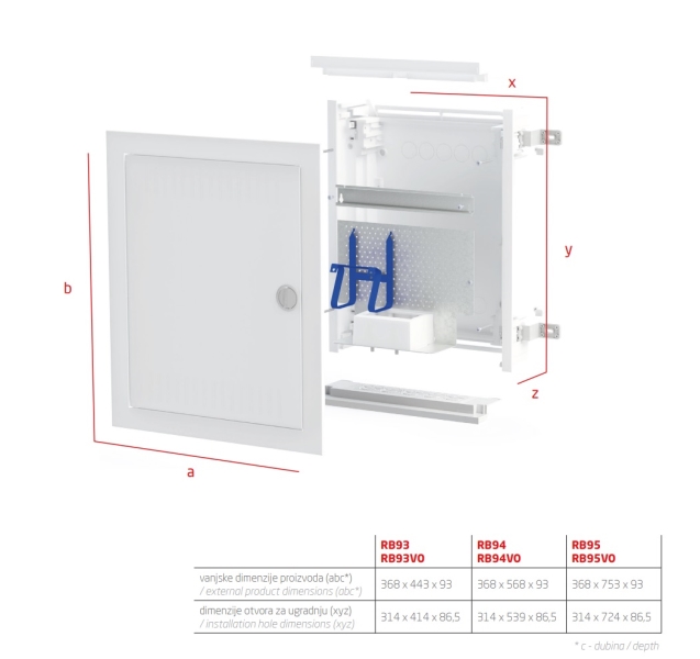 item-images-RAZDJELNIK P/Ž 2-R MULTIMEDIJSKI 12M METALNA VRATA RB93-