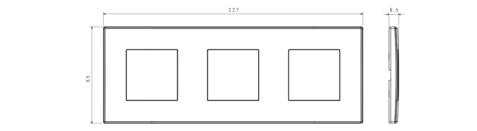 item-images-PLOČICA UKRASNA BIJELA 2+2+2M DAHLIA GW35903AW-