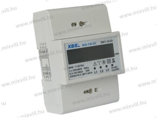 item-image-BROJILO ENERGIJE 3f 1T 230V AC,  100A 50 Hz XBS MID-FM-3D