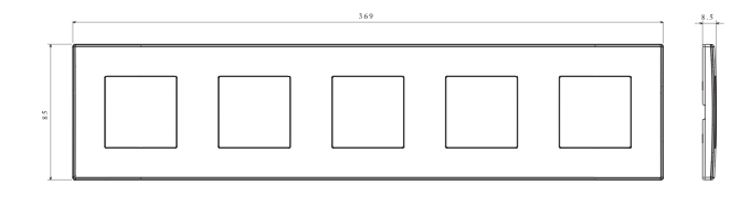 item-images-PLOČICA UKRASNA BIJELA 2+2+2+2+2M DAHLIA GW35905AW-