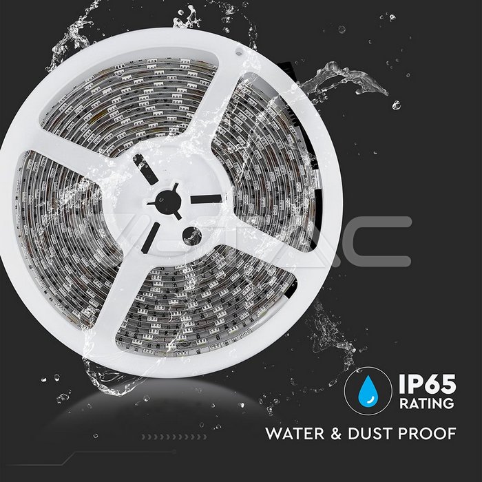 item-images-LED FLEX TRAKA 10W 4000K 60 12V DC IP65 SMD5050 VT-2150-