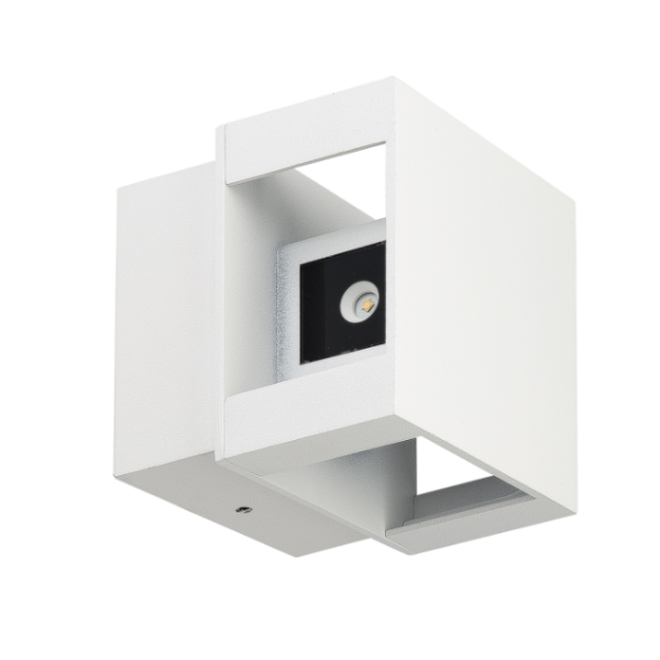 item-image-SVJETILJKA LED ZIDNA BIJELA 4X3W 4000K IP65 JR701B WH ROTIRAJUĆA