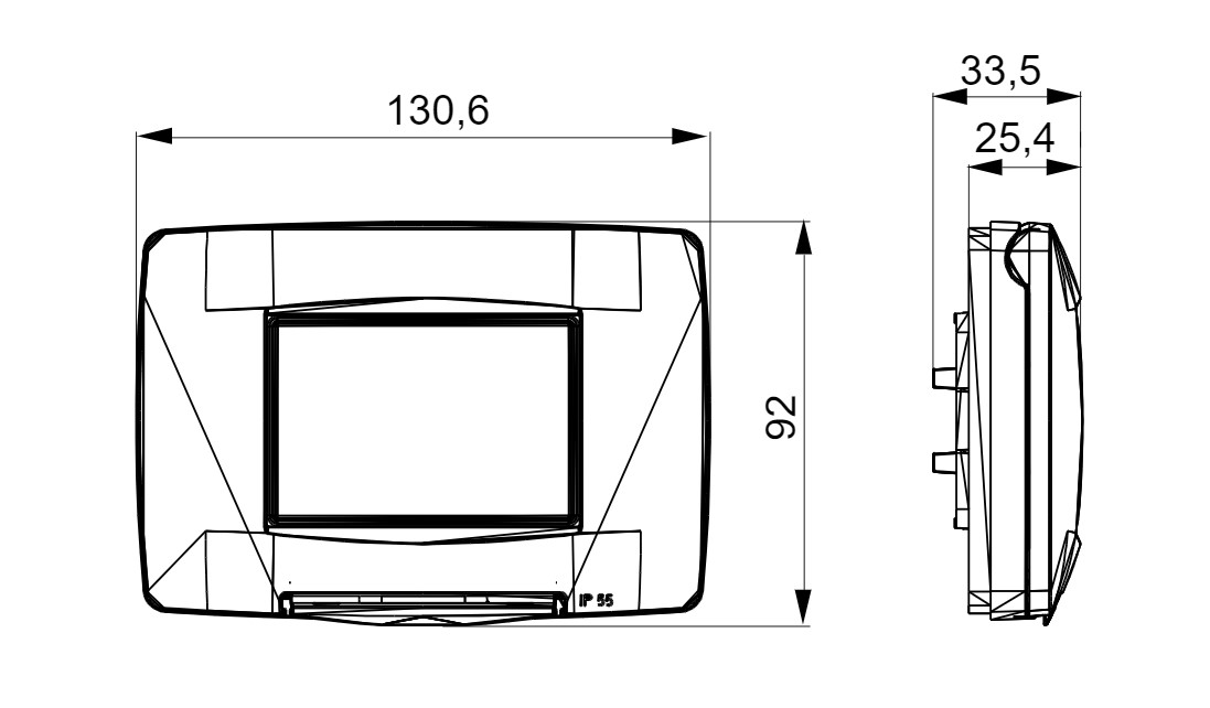 item-images-PLOČICA S POKLOPCEM TONER CRNA IP55 3M CHORUS GW16703TN-