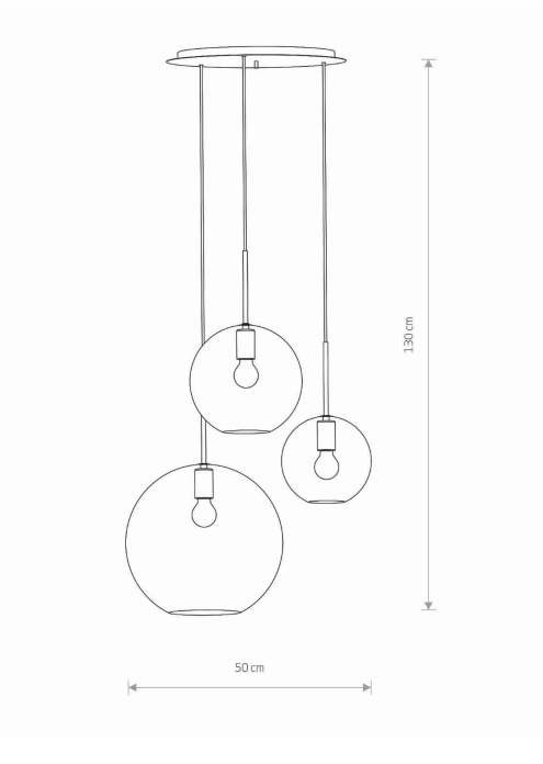 item-images-SVJETILJKA VISILICA   3xE27  NOWODVORSKI SPHERE III CRNA  7788-