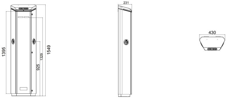 item-images-PUNIONICA ZA ELEKTRIČNA VOZILA I-ON RFID 2x22kW 2xT2S IP55 GWJ1003R-