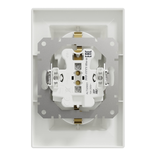 item-images-PRIKLJUČNICA DVOSTRUKA 16A 2P+E BIJELA ASFORA EPH9900121-