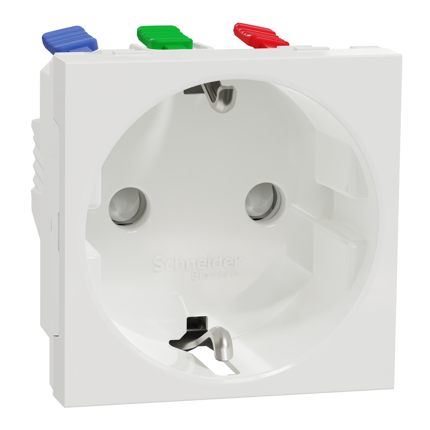 item-image-PRIKLJUČNICA 16A 2P+E SA ZAŠTITOM BIJELA BEZVIJČANA 2M UNICA NU305718