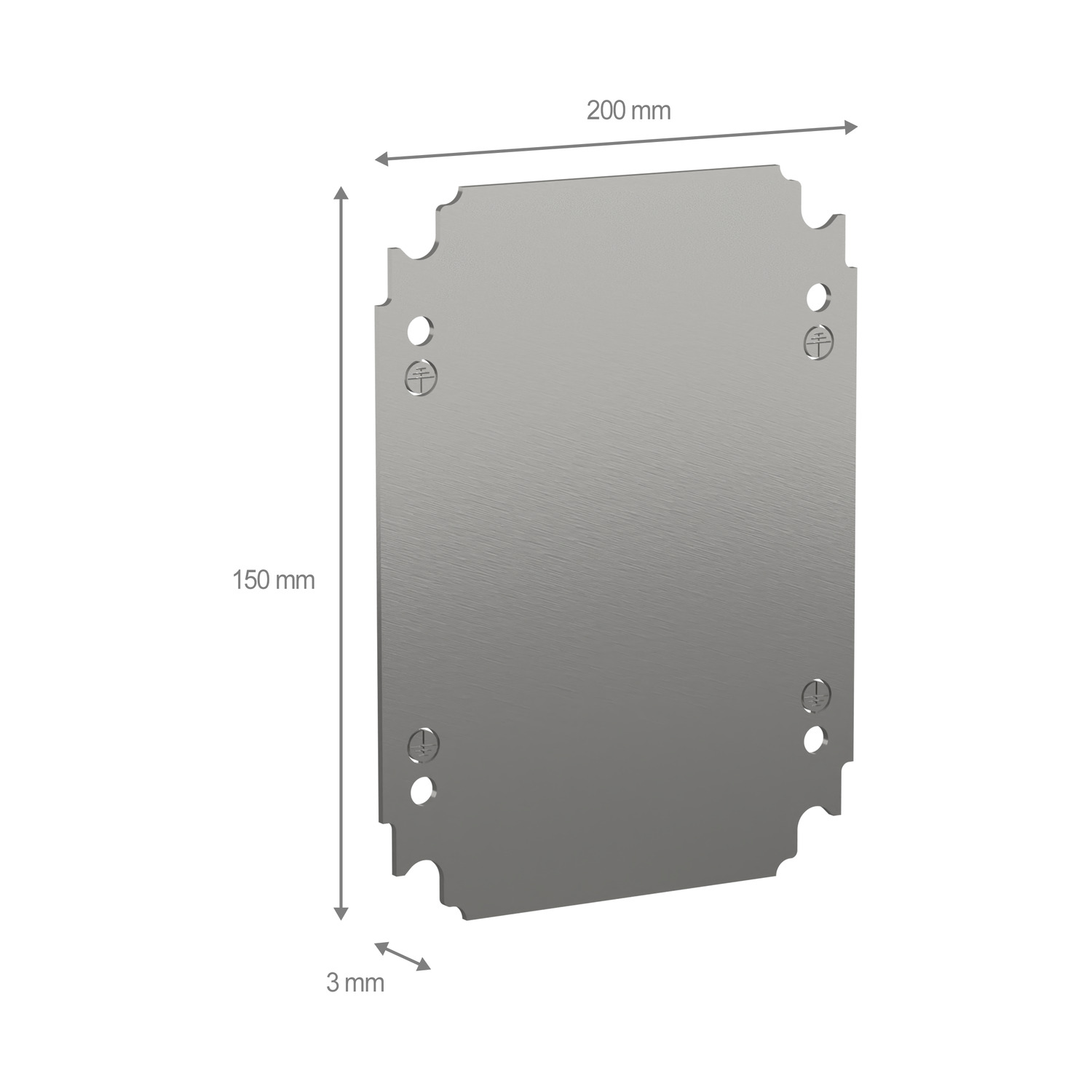 item-image-PLOČA MONTAŽNA POCINČANA   250x200 NSYMM2520