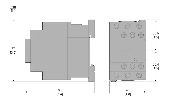 item-images-SKLOPNIK  LC1D   18A  100-250V AC/DC 1NO+1NC    LC1D18KUE-