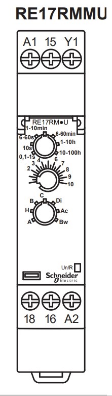 item-images-RELEJ VREMENSKI MULTIFUNKCIJSKI  1C/O   24-240V AC/24V DC  1s - 100h   RE17RMMU-