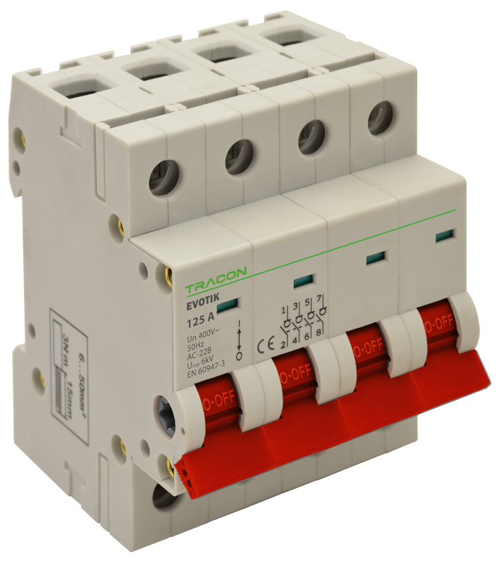 item-image-SKLOPKA MODULARNA 4P 40A 230V AC TIK4-40