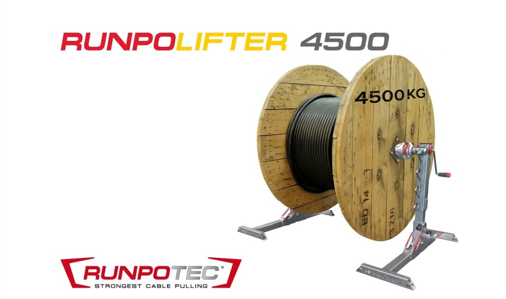 item-image-DIZALICA ZA RAZMATANJE KABELSKIH BUBNJEVA DO 4500kg RUNPOLIFTER 4500 L1600 R10164