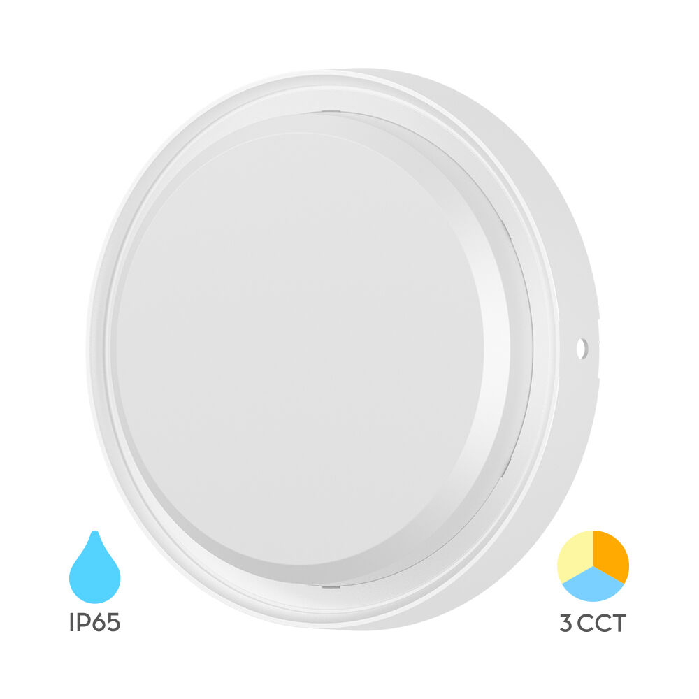 item-image-PLAFONJERA LED  18W 3CCT IP65  222mm OKRUGLA BIJELA BRAYTRON BC18-00780