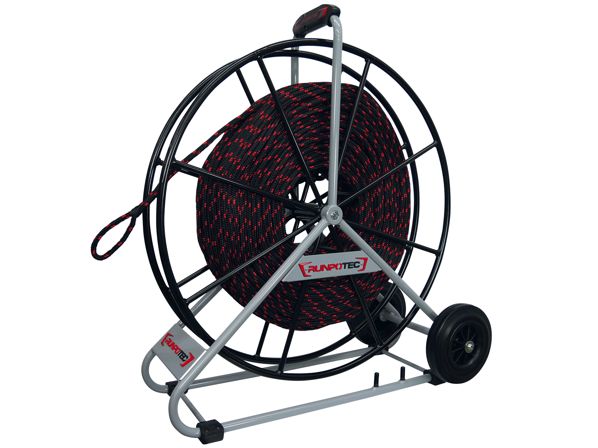 item-image-UŽE ZA VITLO ZA PROVLAČENJE KABELA fi12 mm 300 m NA METALNOM KOLUTU RUNPOTEC 10122