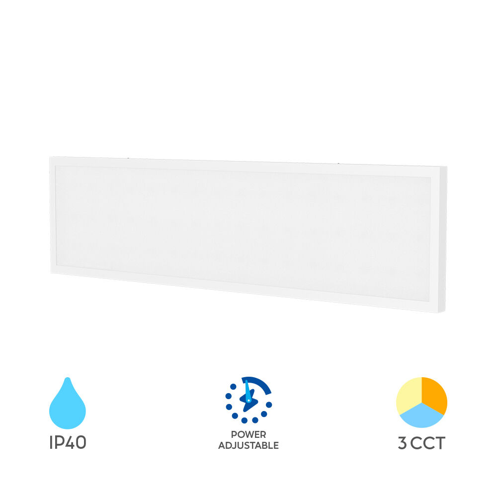 item-image-LED PANEL NADGRADNI 50/40/30W 3CCT 1200x300x38 mm IP40 BRAYTRON BP25-53180