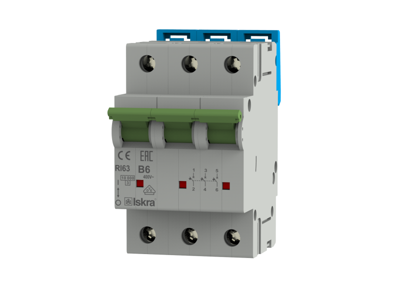 item-image-OSIGURAČ AUTOMATSKI RI63 B 3p   6A  10kA