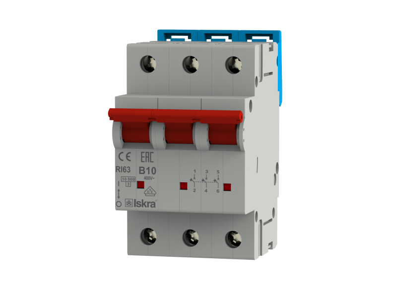 item-image-OSIGURAČ AUTOMATSKI RI63 B 3p  10A  10kA