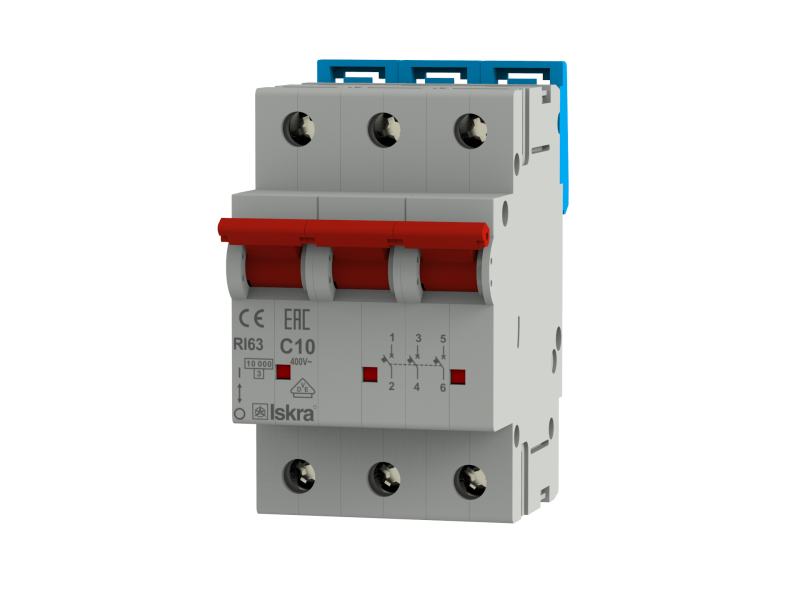 item-image-OSIGURAČ AUTOMATSKI RI63 C 3p  10A  10kA