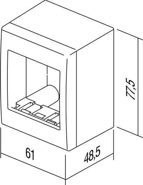 item-images-KUĆIŠTE N/Ž BIJELO IP20 2M CUBO AC21PW-