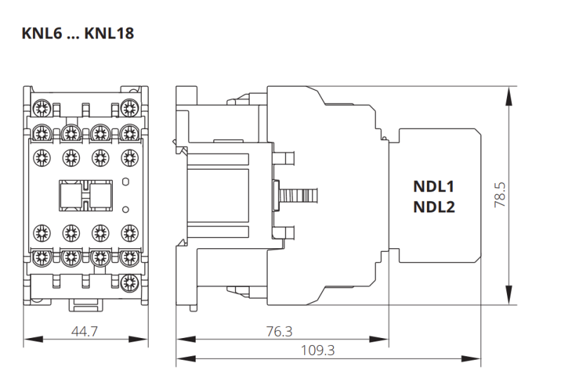 item-images-SKLOPNIK  KNL   16-10 16A 380V AC 1NO-