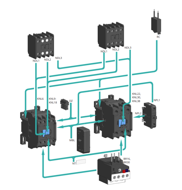 item-images-SKLOPNIK  KNL   16-10 16A 380V AC 1NO-