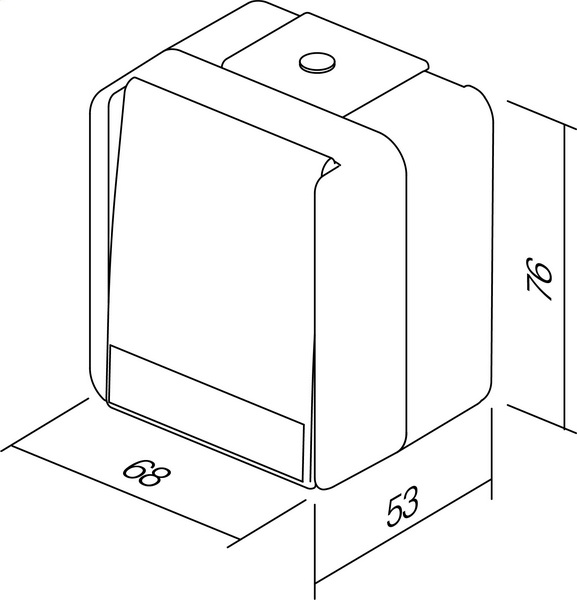 item-images-SKLOPKA OBIČNA 10A/250V SIVA N/Ž TEM SF10GY-