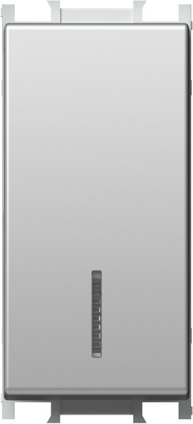 item-images-SKLOPKA 16AX 1P OBIČNA S ILUMIN. SREBRNA MAT 1M MODUL SM10ESIN-