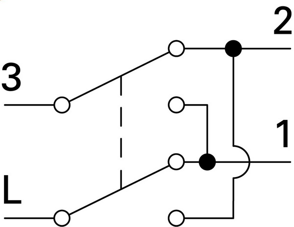 item-images-SKLOPKA 16AX 1P KRIŽNA 1M BEZ TIPKE MODUL SM70-
